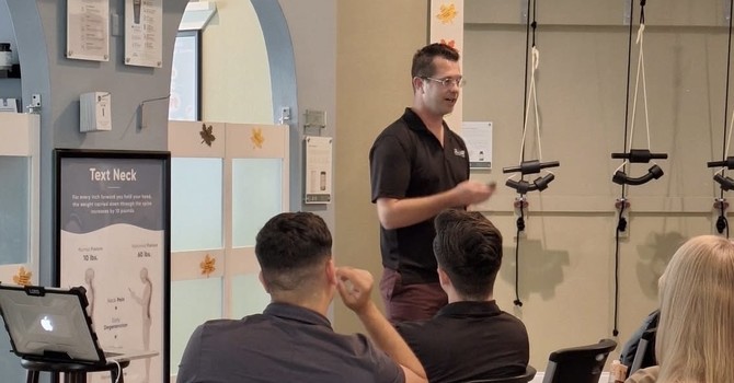 Dr. Justin presented his most recent published paper at the CLEAR Institute's 2025 Fall Symposium image